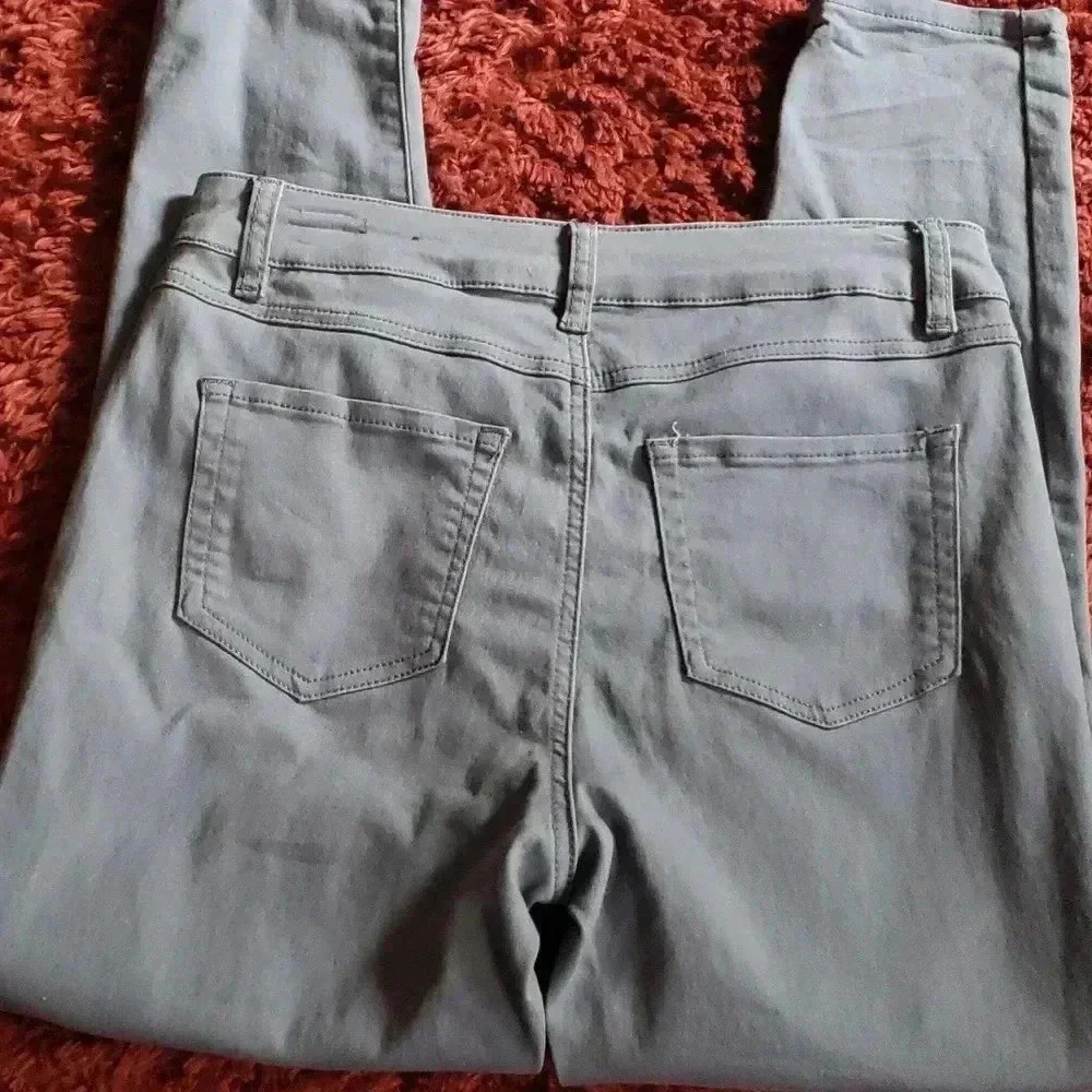 Bundle Artisan NY women's size 10 ankle cut jeans Lands End Navy Polo Size M LOT - Picture 6 of 9